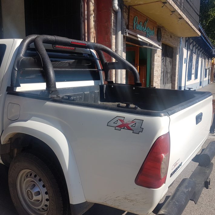 Barra antivuelco negra Dmax