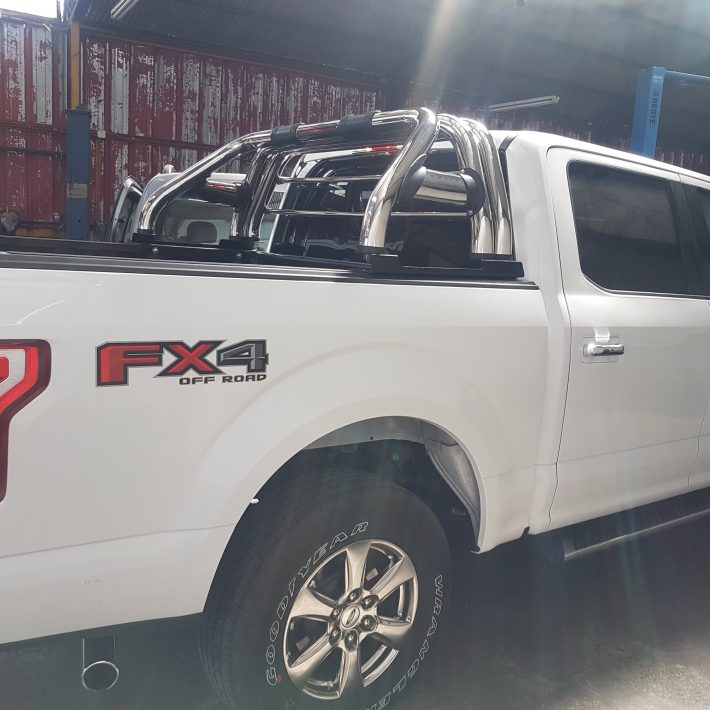Barra antivuelco acero F150