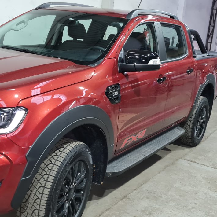 Barras de techo negra Ford ranger